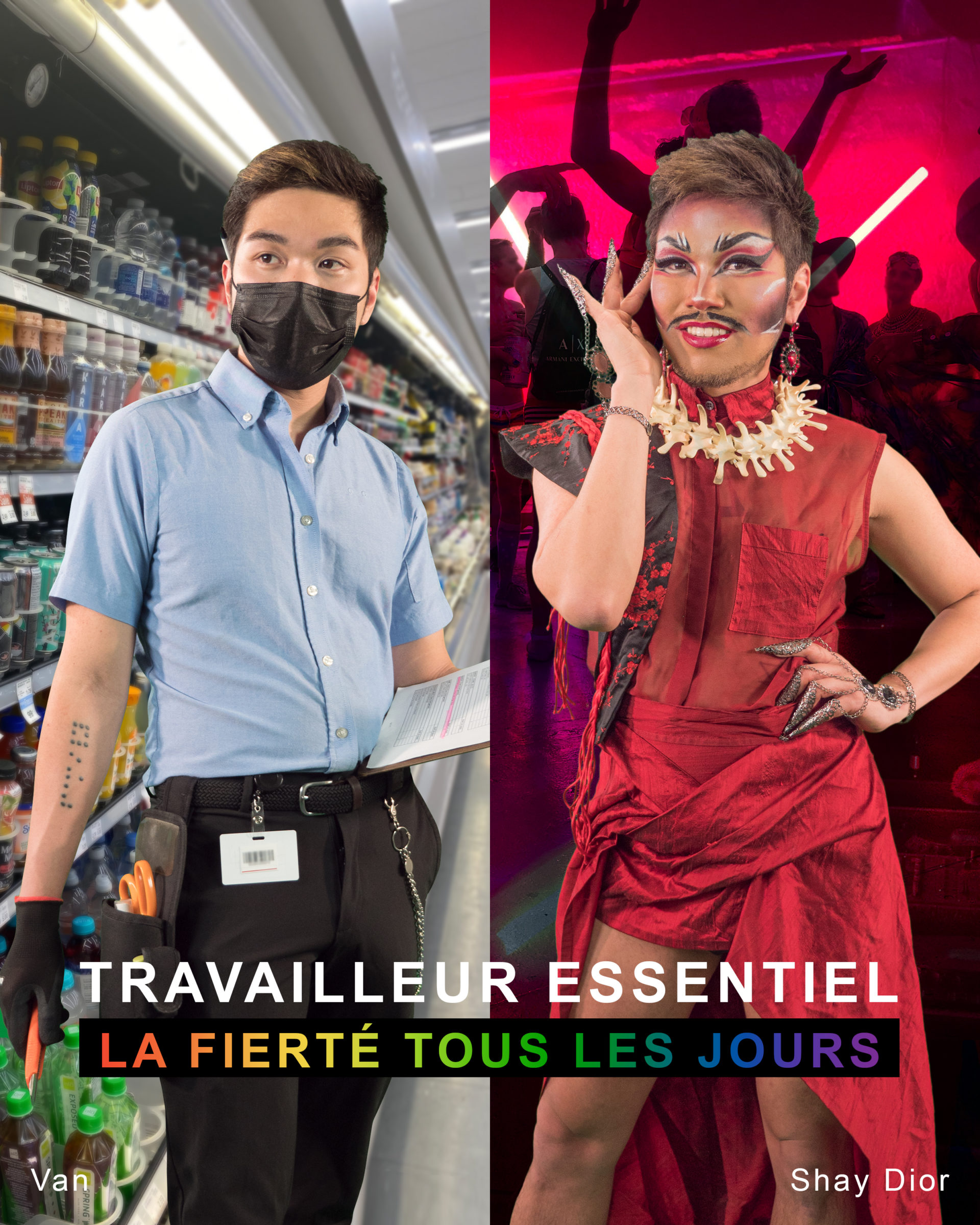 Essential Worker Everyday Pride Paul Wong Projects